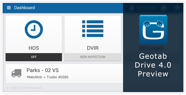 Preview of Geotab Drive 4.0: DVIR Workflow & ELD Updates